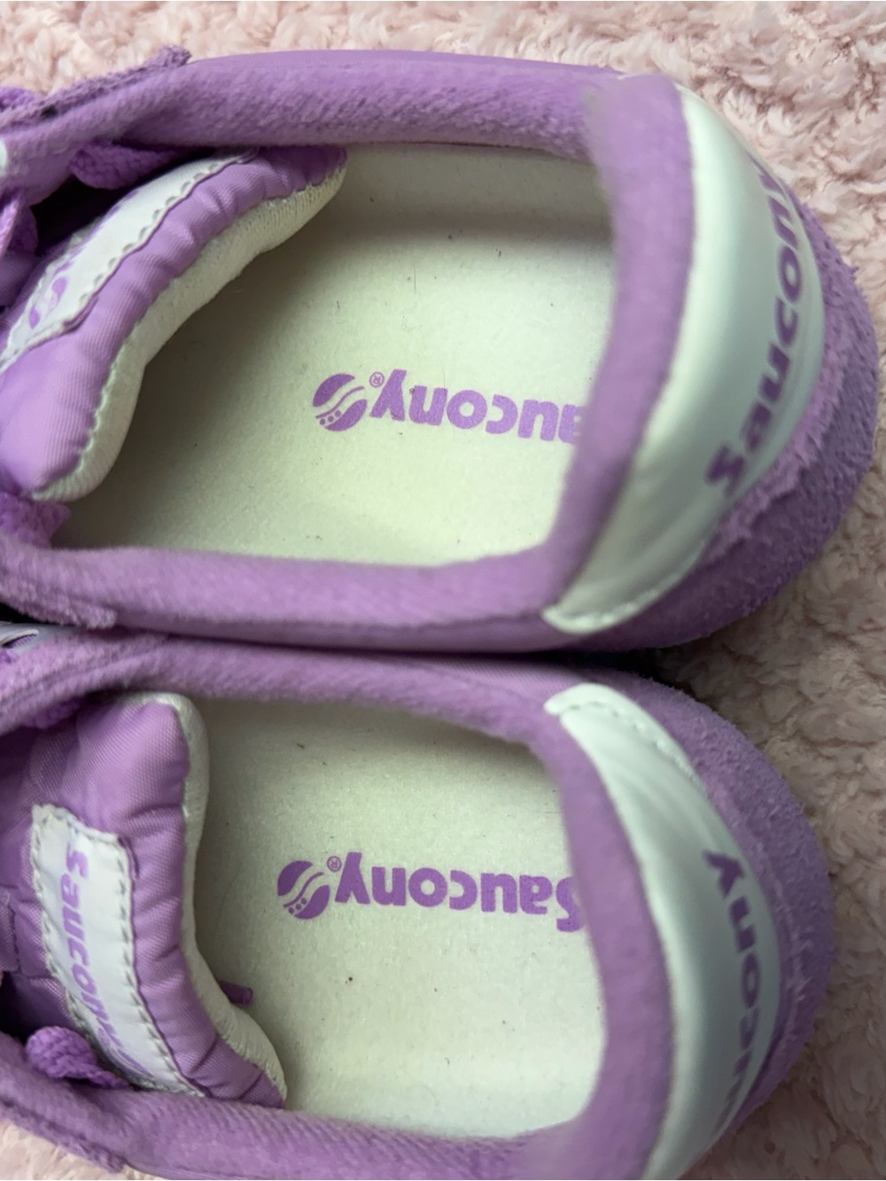 Saucony Jazz Original Vintage Sneakers in Lavender- Size 6.5 - Picture 5 of 9